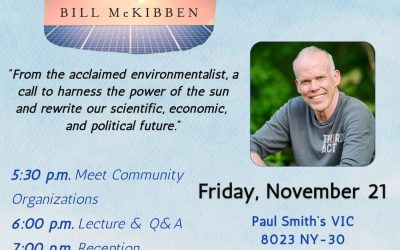 Book Talk by Bill McKibben